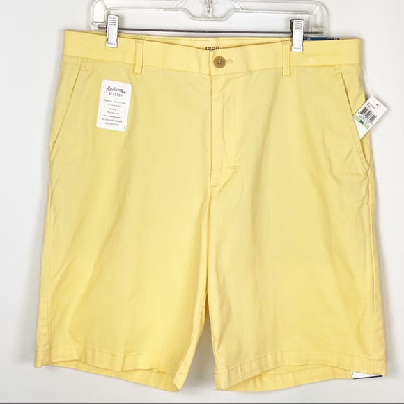 izod flat front shorts